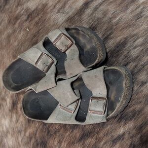 Birkenstock sandals.